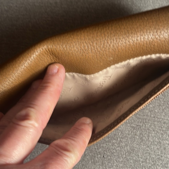 Tignanello Womens Accordion Wallet Purse Genuine Leather Snap Button Closure - Picture 4 of 7